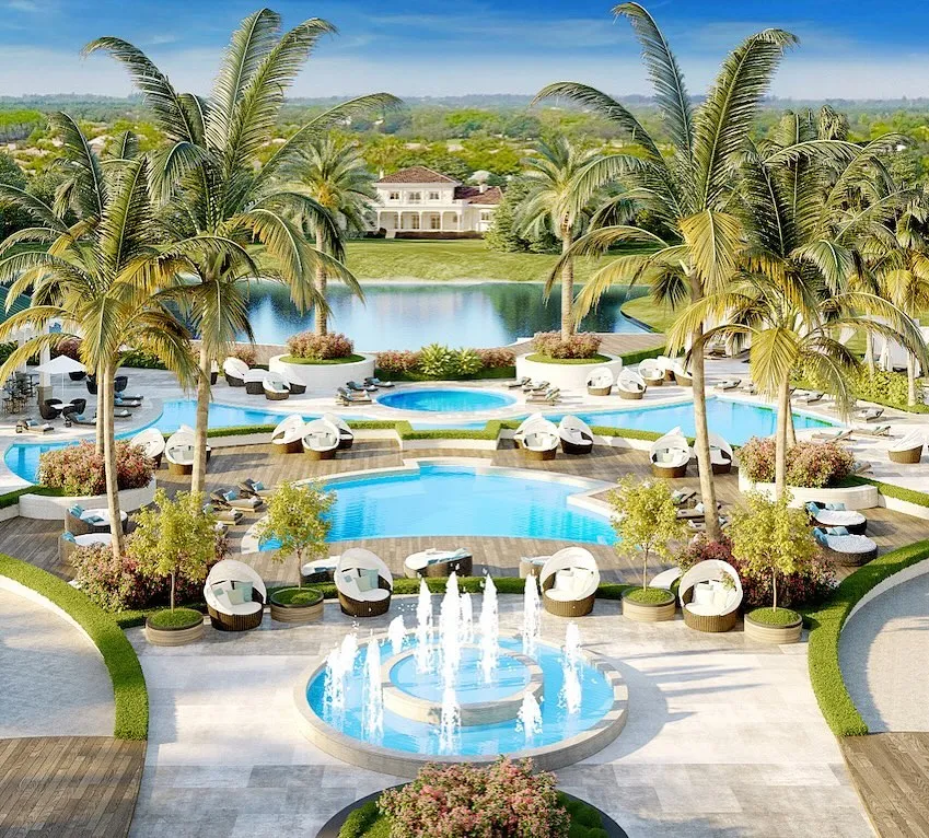 The Belgrave Resort exterior — $100M luxury property