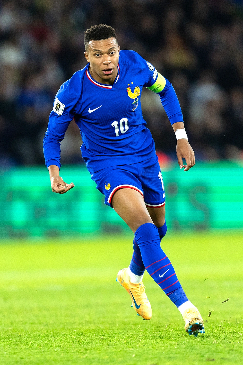 Kylian Mbappé during World Cup qualifying